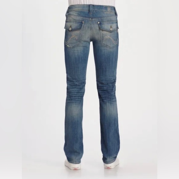 ROCK & REPUBLIC - Ralph Low Rise Relaxed Straight Leg - Picture 2 of 13